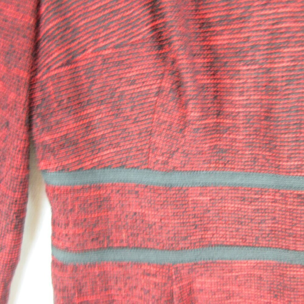 Hobbs of London Florrie Tweed Sheath Business Dress Size 8 Red 1/2 Sleeve - Picture 5 of 14